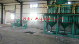 新疆塔城倪總榨油、精煉設(shè)備安裝